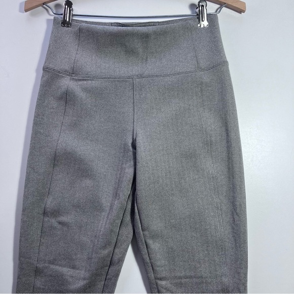 🩵2FOR$20 Athleta Delancey Herringbone Tight Leggings Grey High Rise Pants - Picture 6 of 12